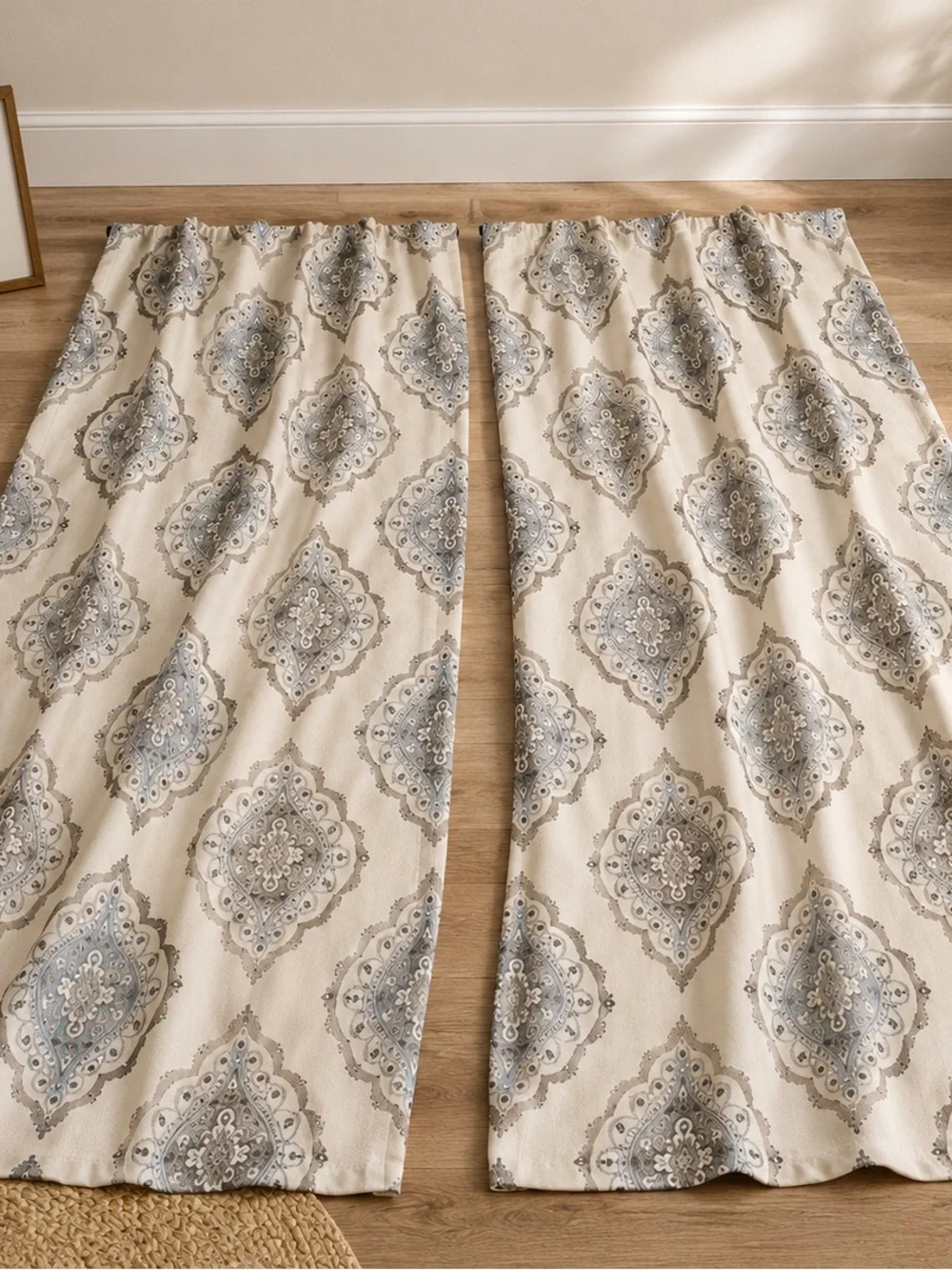 Patterned Curtain Panels 82” L x 32” – Set of 2 (504)